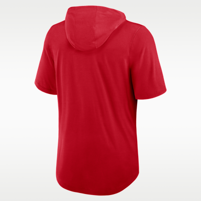 St. Louis Cardinals Arched Wordmark Men's Nike Dri-FIT MLB Hooded